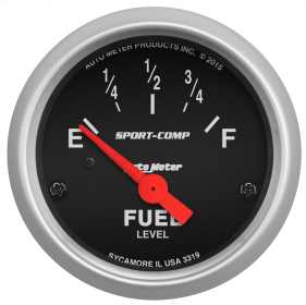 Sport-Comp™ Electric Fuel Level Gauge 3319